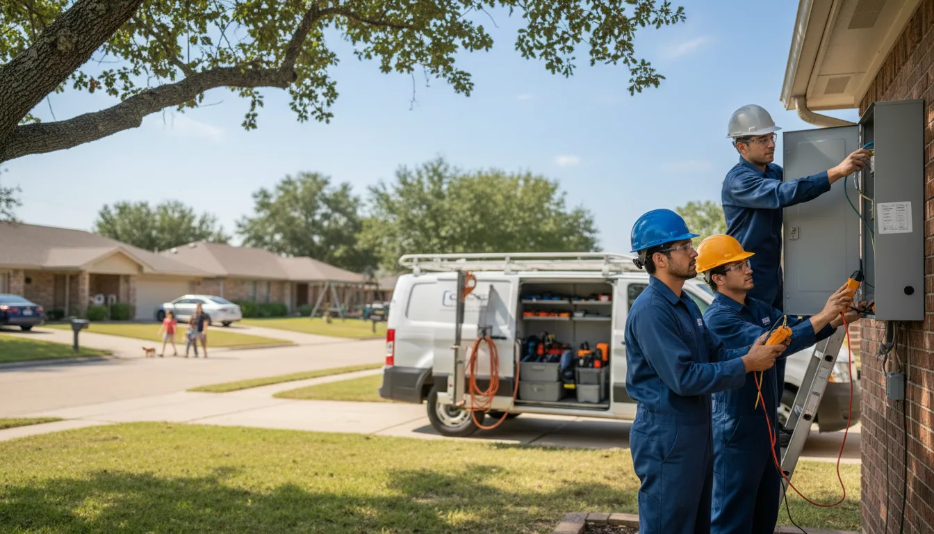 Certified electrician providing emergency electrical services in Finleyville, PA